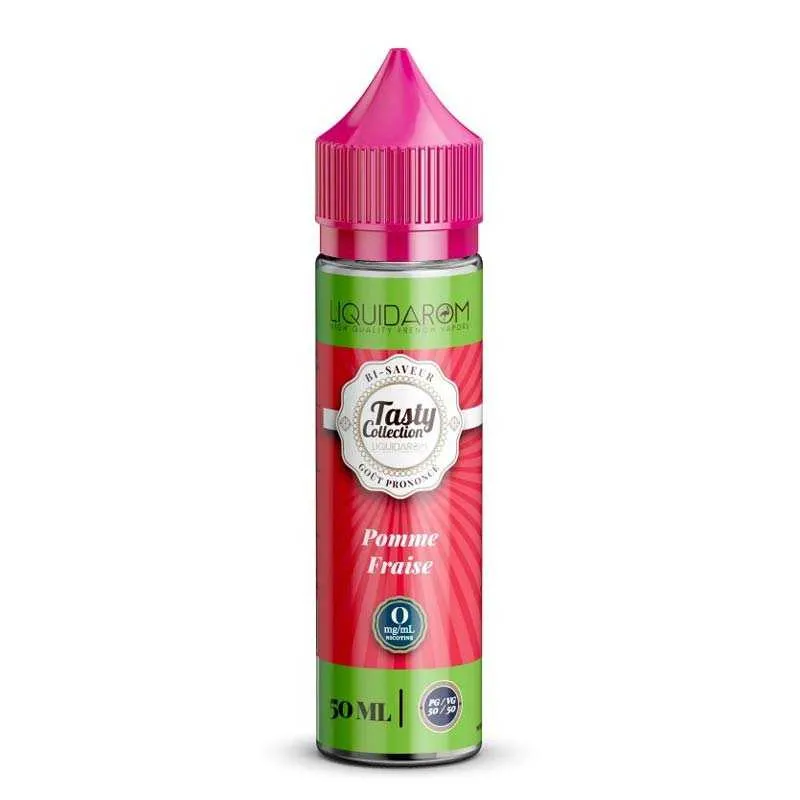 POMME FRAISE 50ML - TASTY COLLECTION - E-liquides