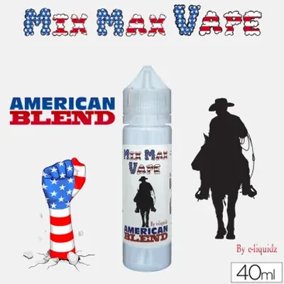 Test Mix Max Vape AMERICAN BLEND - Mix Max Vape - e-liquide 40ml : avis,  points forts, meilleurs prix - Kelklope