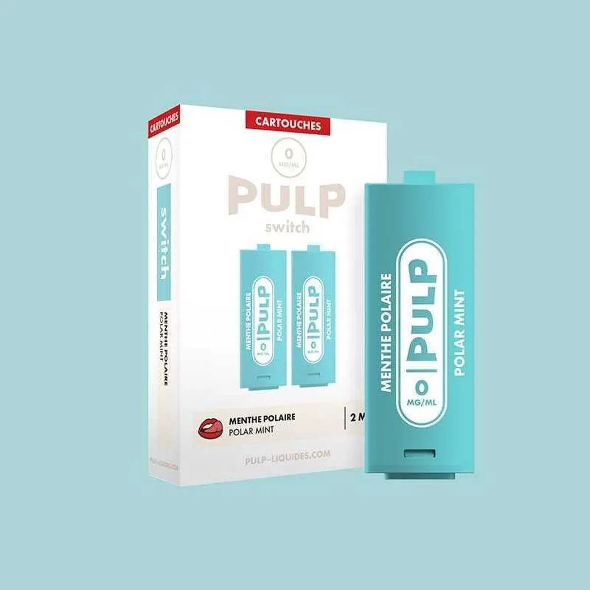 CARTOUCHE LE POD SWITCH (X2) PULP - MENTHE POLAIRE - Cigarettes électroniques