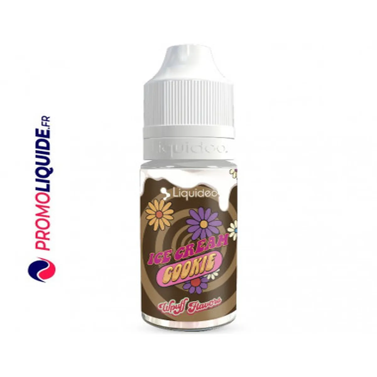  E-LIQUIDE ICE CREAM COOKIE 10 ML | WPUFF FLAVORS  - Cigarettes électroniques