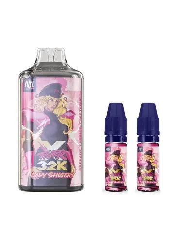 PUFF FIGHTER X 32K - LADY SHIGERI - Cigarettes électroniques