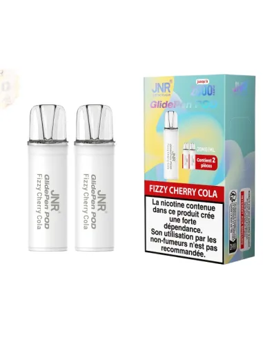 PACK 2 PODS JNR GLIDEPEN 1K - COLA CERISE - Cigarettes électroniques