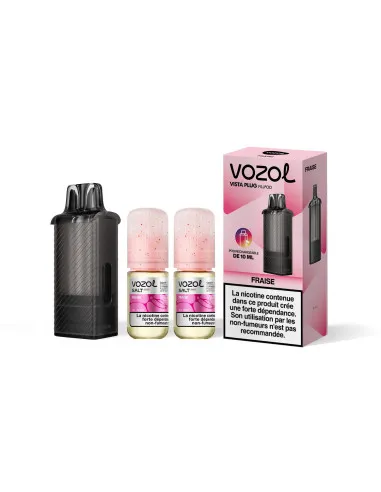 FRAISE - POD VOZOL VISTA PLUG PLUS 30K - Cigarettes électroniques