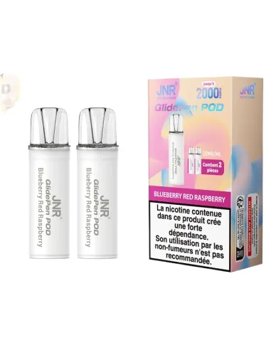 PACK 2 PODS JNR GLIDEPEN 1K - MYRTILLE FRAMBOISE - Cigarettes électroniques
