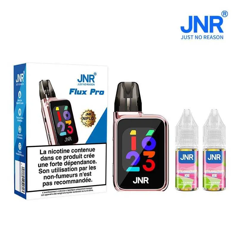 PUFF FLUX PRO 32K - JNR - 20 MG - STRAWBERRY ICE - Cigarettes électroniques