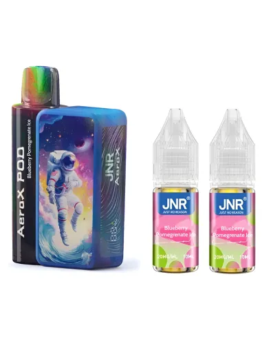 PUFF JNR AEROX 32K - MYRTILLE GRENADE GLACÉE - Cigarettes électroniques