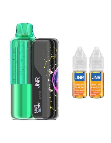 PUFF JNR LIRA GLOW 45K - MENTHE FRAÎCHE - Cigarettes électroniques