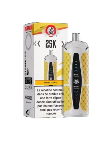 PUFF STARBUZZ ULTRA MAX 25K - BANANE COOKIE - Cigarettes électroniques