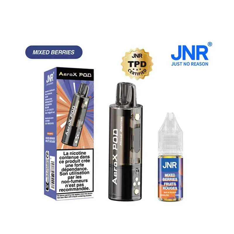 CARTOUCHE AEROX JNR - 20 MG - MIXED BERRIES - Cigarettes électroniques
