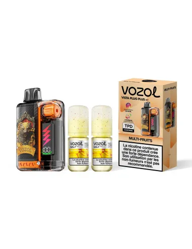 KIT VOZOL VISTA PLUG PLUS 30K - FRUIT MIX - Cigarettes électroniques