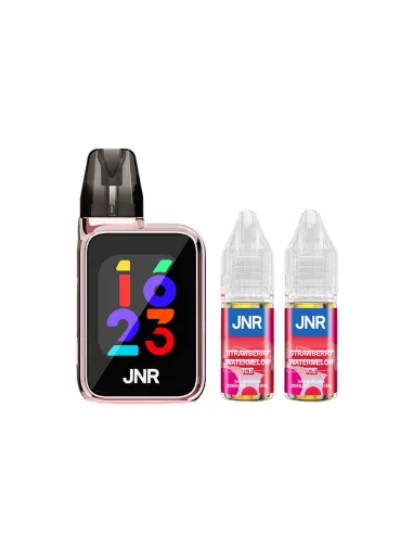 PUFF JNR FLUX PRO 32K - FRAISE PASTÈQUE GLACÉE - Cigarettes électroniques