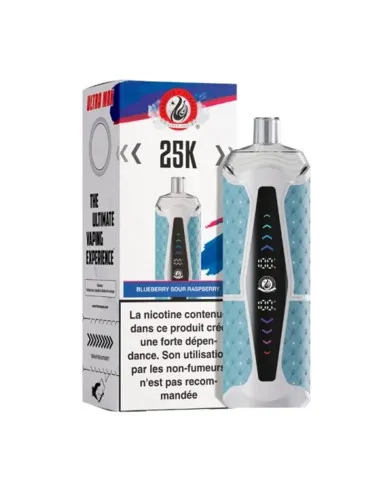 PUFF STARBUZZ ULTRA MAX 25K - MYRTILLE FRAMBOISE ACIDULÉE - Cigarettes électroniques