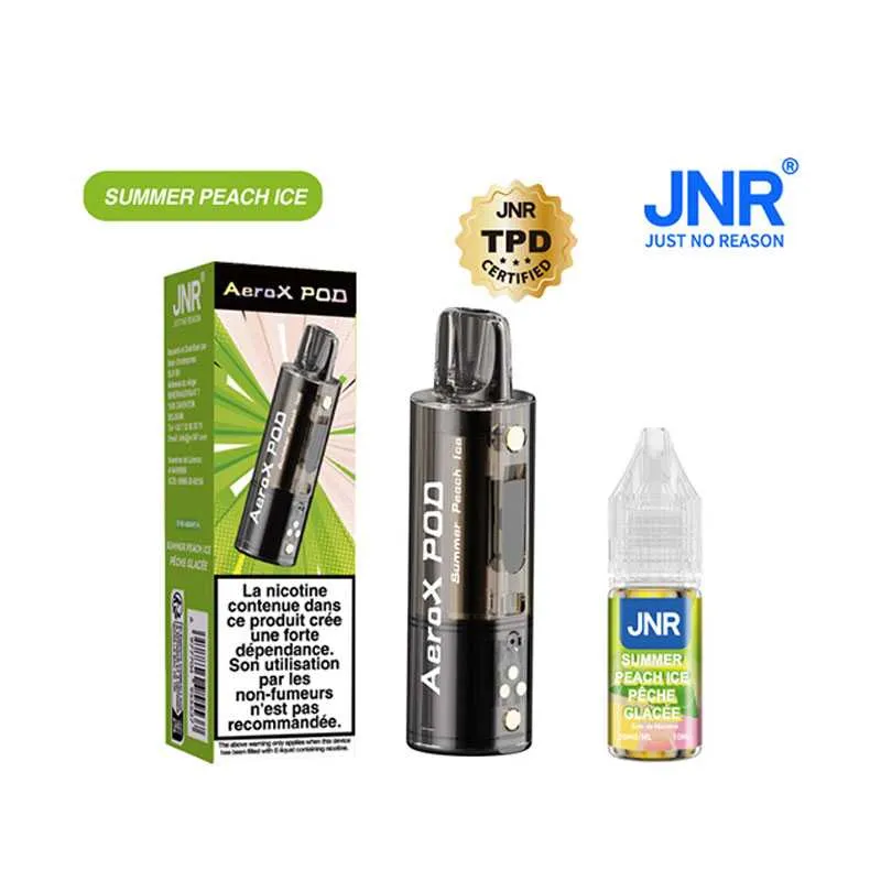 CARTOUCHE AEROX JNR - 20 MG - SUMMER PEACH ICE - Cigarettes électroniques