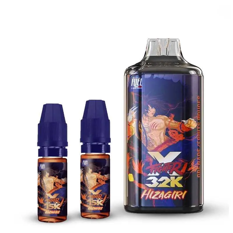 PUFF FIGHTER X 32K - 0 MG - HIZAGIRI - Cigarettes électroniques