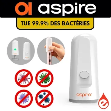 STÉRILISATEUR DEGERM - ASPIRE - Cigarettes électroniques