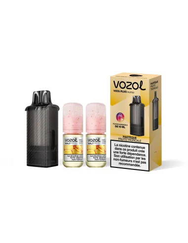 PASTÈQUE FRUITS TROPICALE - POD VOZOL VISTA PLUG PLUS 30K - Cigarettes électroniques