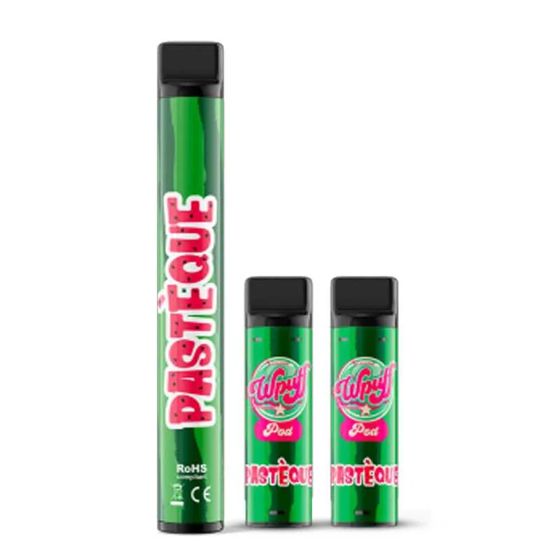 KIT STARTER WPUFF PODS - PASTÈQUE - Cigarettes électroniques