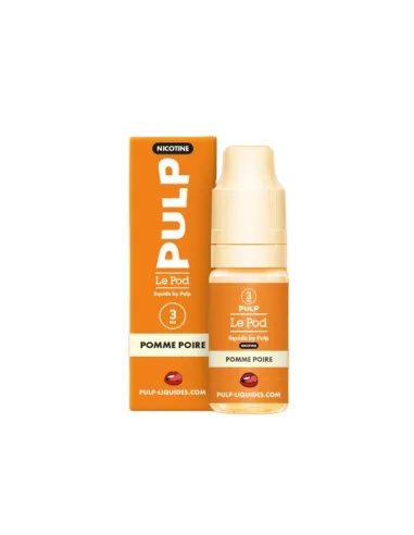 E-LIQUIDE PULP LE POD LIQUIDE NICOTINE - POMME POIRE 10ML - Cigarettes électroniques