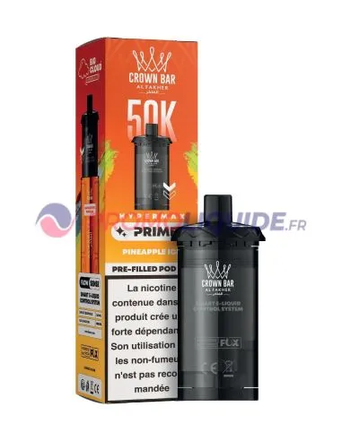POD AL FAKHER HYPER MAX PRIME 50K - ANANAS GLACÉ - Cigarettes électroniques