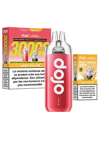 KIT VAPORESSO DOJO BLAST 30K - LADY KILLER - Cigarettes électroniques