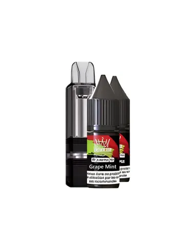 POD AL FAKHER CROWN BAR CUBIC 30K - RAISIN MENTHE - Cigarettes électroniques