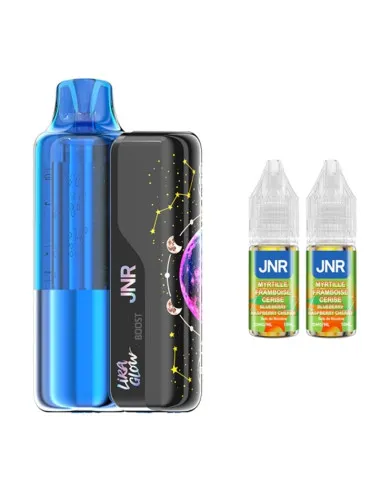 PUFF JNR LIRA GLOW 45K - MYRTILLE FRAMBOISE CERISE - Cigarettes électroniques
