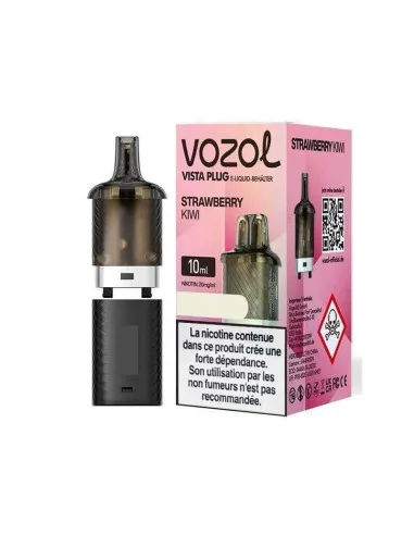 CARTOUCHE VOZOL VISTA PLUG 15K - FRAISE KIWI - Cigarettes électroniques