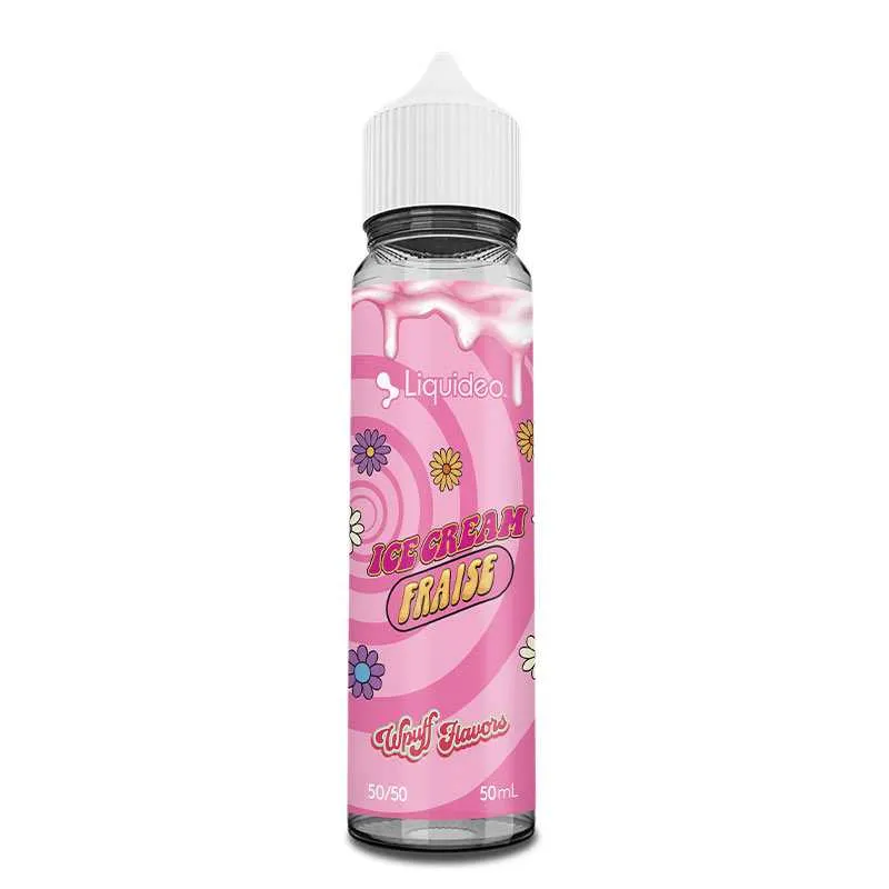 ICE CREAM FRAISE 50ML - WPUFF FLAVORS - Cigarettes électroniques