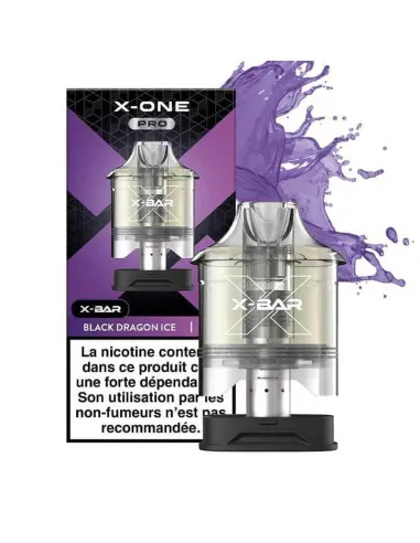 RECHARGE POD X-ONE PRO 15K - FRUIT DU DRAGON GLACÉE - Cigarettes électroniques