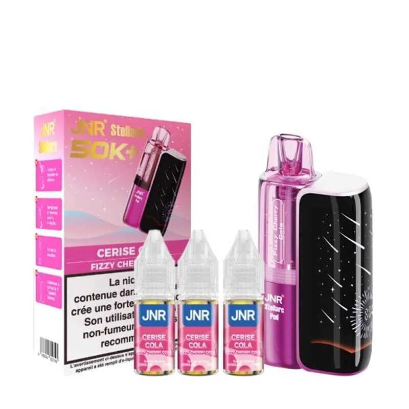 PUFF STELLARC 50000 - JNR - 20 MG - FIZZY CHERRY COLA - Cigarettes électroniques