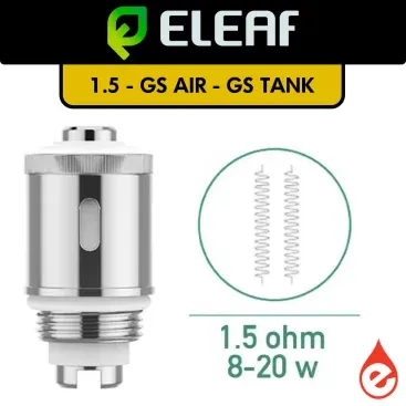 RESISTANCE ELEAF GS 1.5 OHM - Cigarettes électroniques