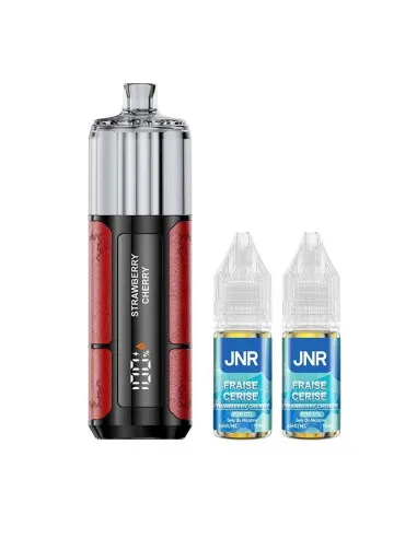 PUFF JNR SHISHA PRO 39K - FRAISE CERISE - Cigarettes électroniques