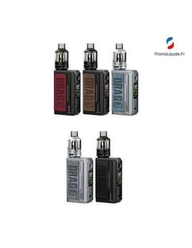 KIT DRAG 3 177W VOOPOO - Cigarettes électroniques