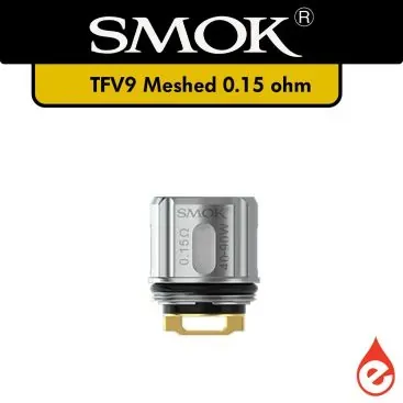 RÉSISTANCE V9 MESHED 0.15 OHM SMOK - Cigarettes électroniques