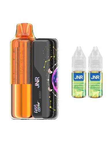 PUFF JNR LIRA GLOW 45K - MANGUE FRUIT DE LA PASSION - Cigarettes électroniques
