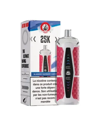 PUFF STARBUZZ ULTRA MAX 25K - MYRTILLE FRAMBOISE CERISE - Cigarettes électroniques