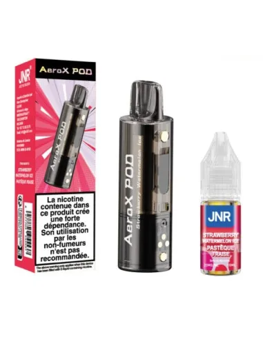 POD JNR AEROX 32K ET E-LIQUIDE 10ML - PASTÈQUE GLACÉE - Cigarettes électroniques