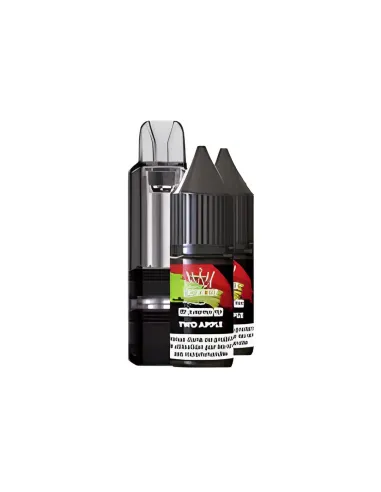 POD AL FAKHER CROWN BAR CUBIC 30K - DOUBLE POMME - Cigarettes électroniques