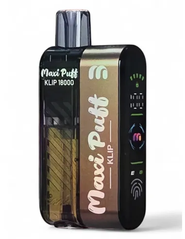 KIT MAXI PUFF KLIP 18K - VANILLE CRÈME CLASSIQUE - Cigarettes électroniques