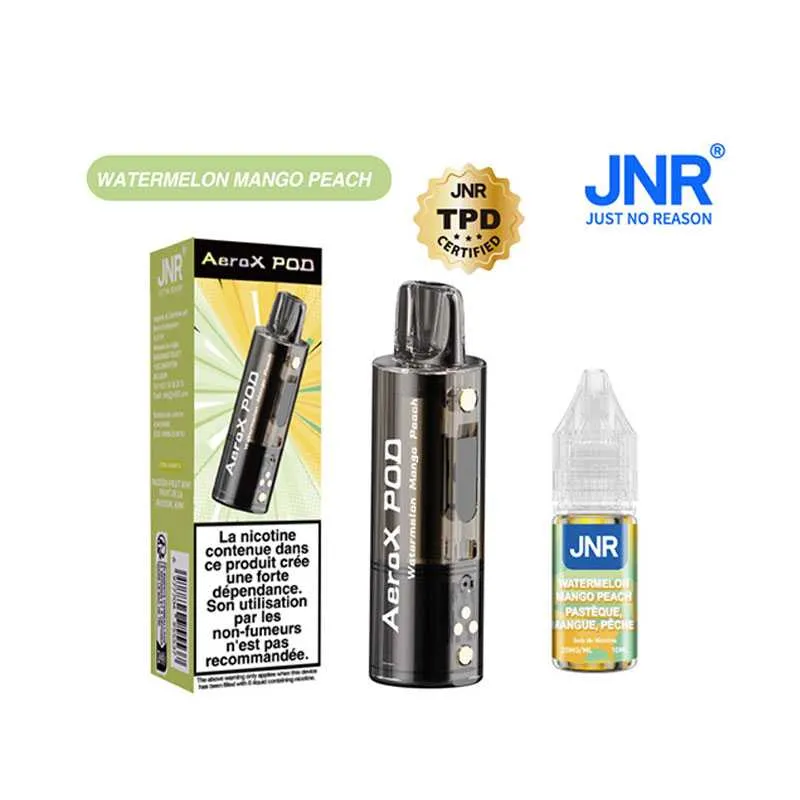 CARTOUCHE AEROX JNR - 20 MG - WATERMELON MANGO PEACH - Cigarettes électroniques