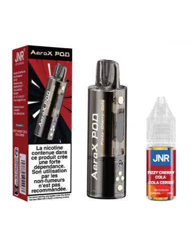 POD JNR AEROX 32K ET E-LIQUIDE 10ML - COLA CERISE - Cigarettes électroniques