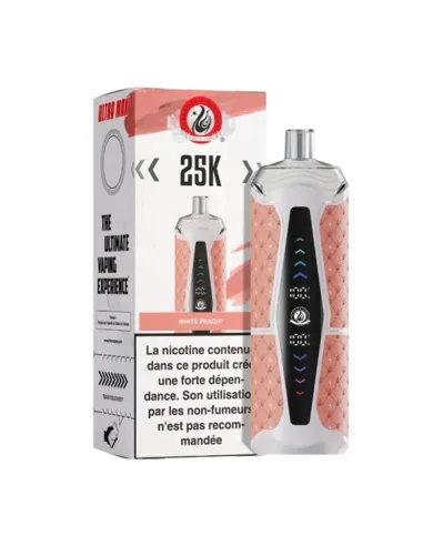 PUFF STARBUZZ ULTRA MAX 25K - PÊCHE BLANCHE - Cigarettes électroniques