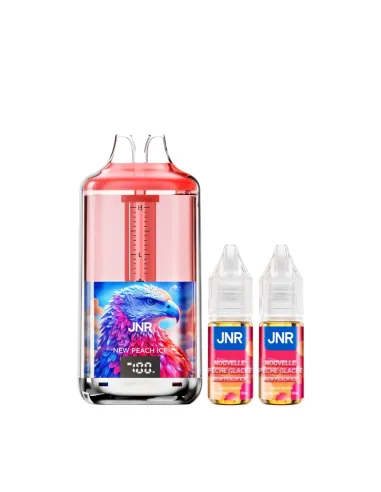PUFF 30K JNR FALCON GEM+ - NOUVELLE PÊCHE GLACÉE - Cigarettes électroniques