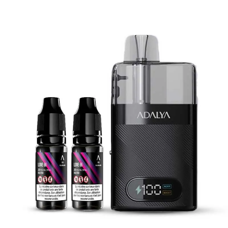 PUFF LEVO ADALYA 30K - 20 MG - LOVE 66 - Cigarettes électroniques