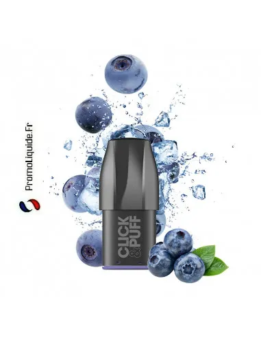 RECHARGE PUFF MYRTILLE GLACÉE X-BAR CLICK & PUFF - Cigarettes électroniques