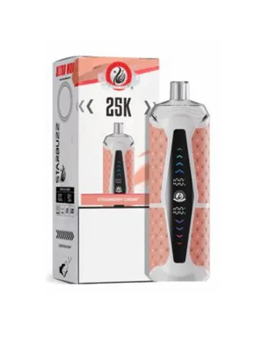 PUFF STARBUZZ ULTRA MAX 25K - FRAISE À LA CRÈME - Cigarettes électroniques