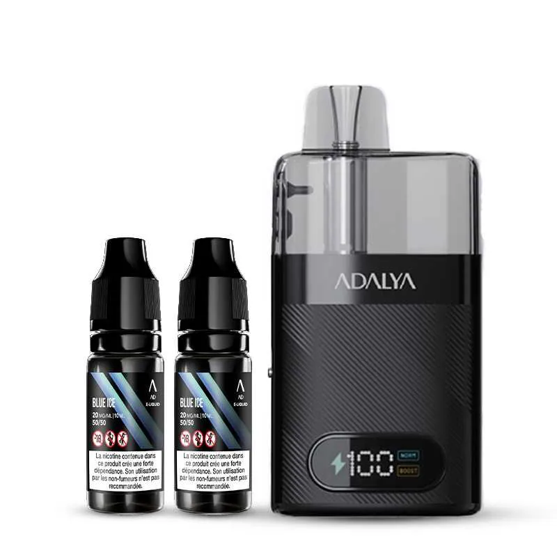 PUFF LEVO ADALYA 30K - 20 MG - BLUE ICE - Cigarettes électroniques