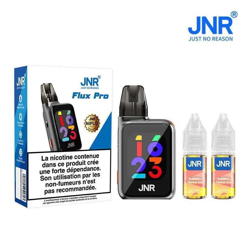 PUFF FLUX PRO 32K - JNR - 20 MG - SUMMER PEACH ICE - Cigarettes électroniques
