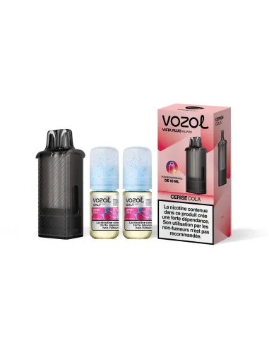 COLA CERISE - POD VOZOL VISTA PLUG PLUS 30K - Cigarettes électroniques