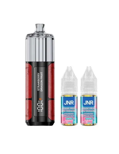 PUFF JNR SHISHA PRO 39K - FRAISE FRUIT DU DRAGON - Cigarettes électroniques